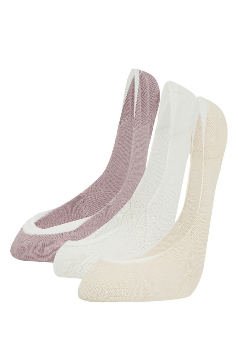 Women 3-Pack Cotton Ballet Socks