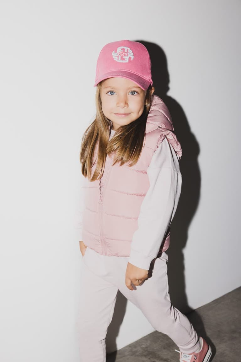 Baby Girl Hooded Puffer Vest