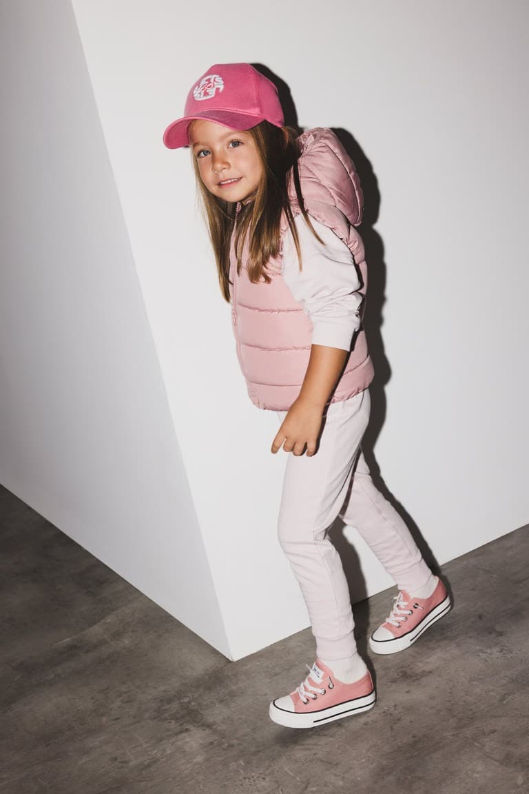 Baby Girl Hooded Puffer Vest