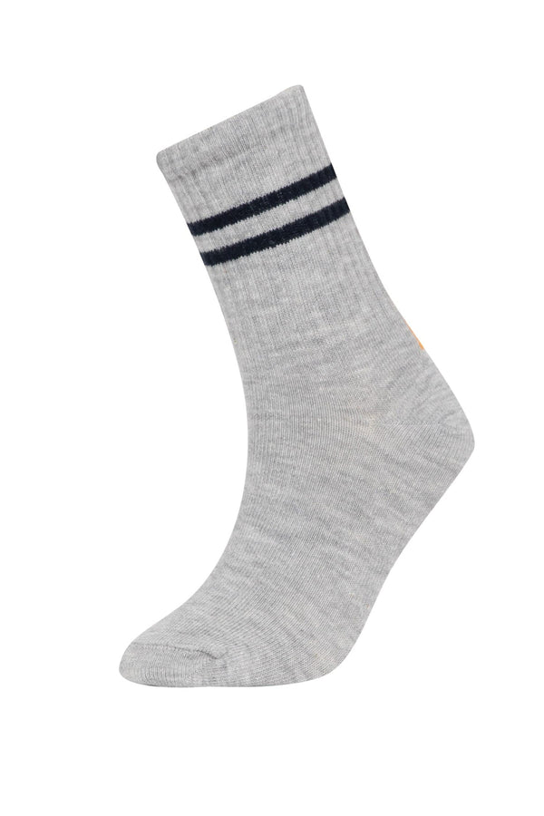 5 Pack Cotton Long Socks Boy