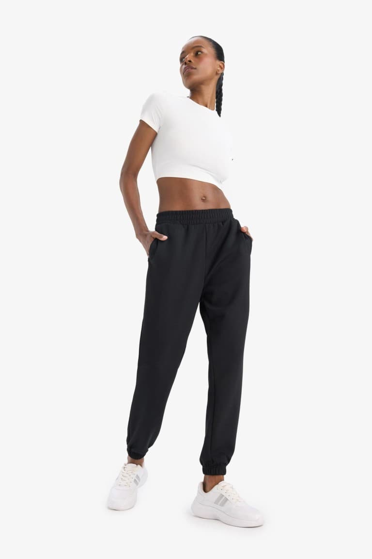 DeFactoFit Sportsman Jogger Tracksuit Six Standard Fit Modal Double Pocket Basic Straight Secondary image