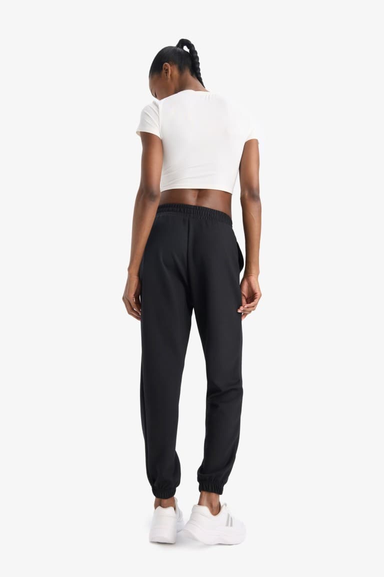 DeFactoFit Sportsman Jogger Tracksuit Six Standard Fit Modal Double Pocket Basic Straight