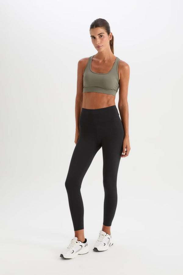 DefactoFit High Waist Stretchy Basic Plain Sports Tights