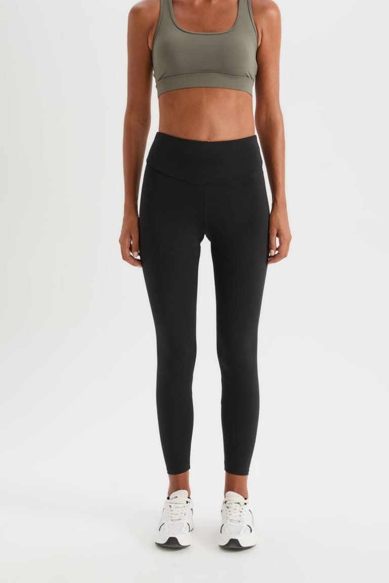 DefactoFit High Waist Stretchy Basic Plain Sports Tights