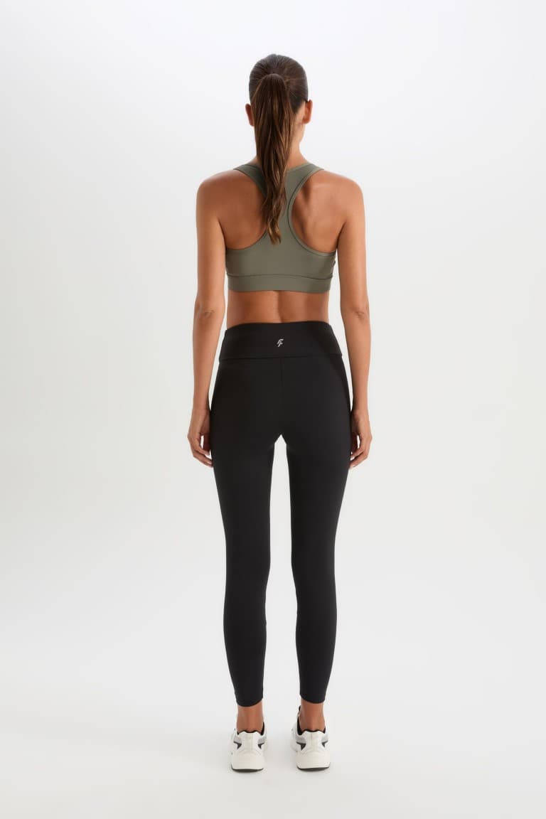 DefactoFit High Waist Stretchy Basic Plain Sports Tights