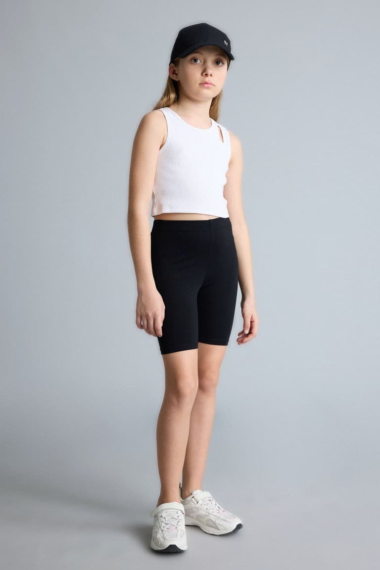 Girl Biker Short Leggings