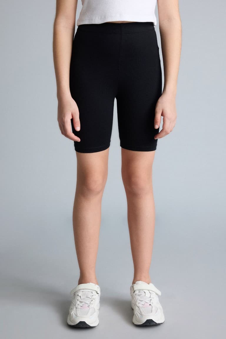 Girl Biker Short Leggings