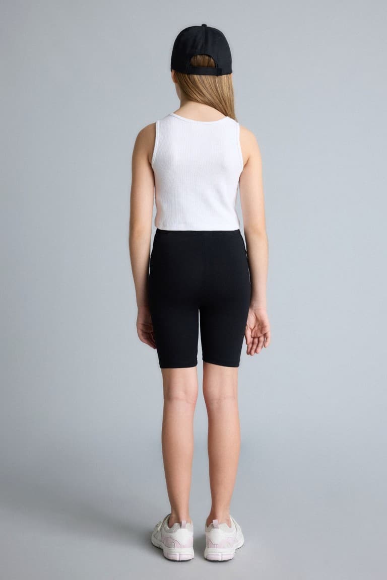 Girl Biker Short Leggings