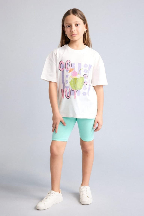 Girl Biker Short Leggings