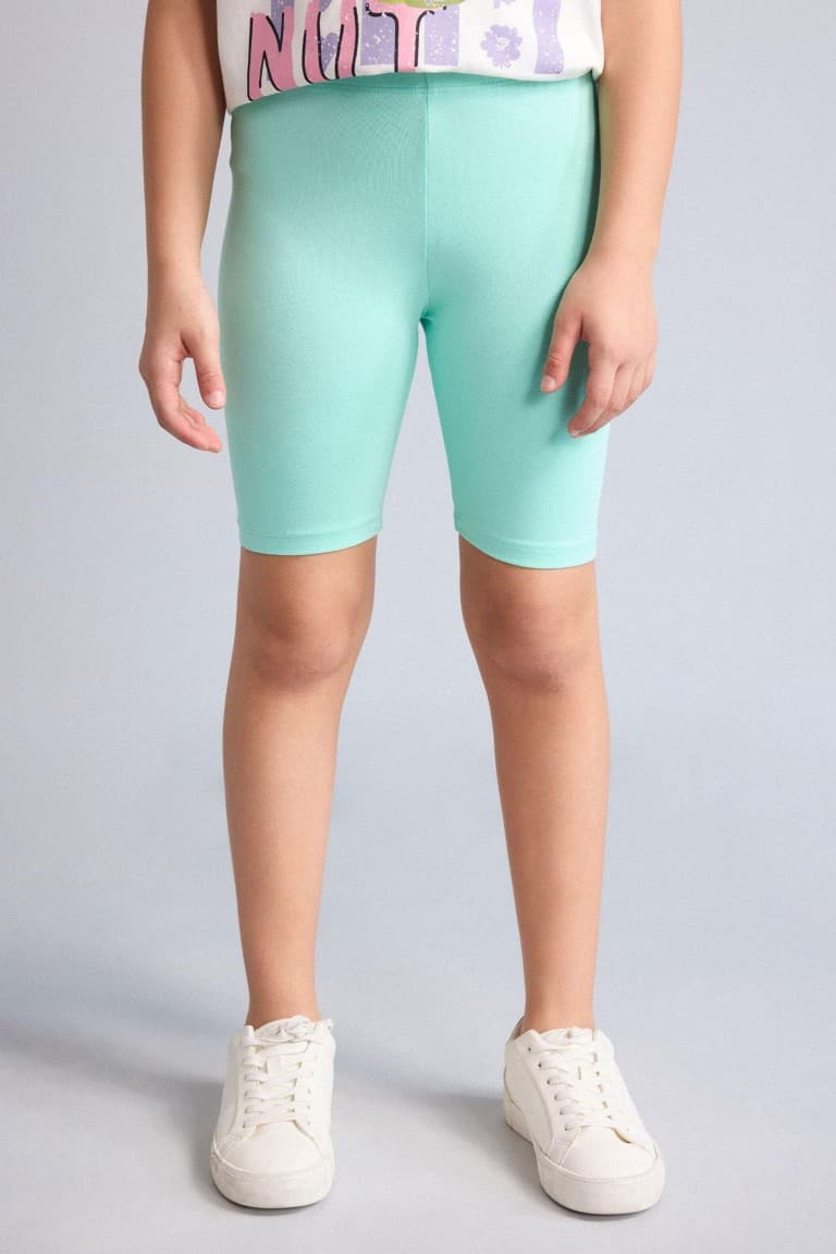 Girl Biker Short Leggings