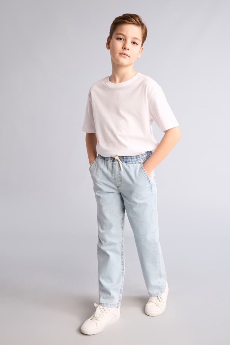 Straight Leg Basic Straight Jeans Boy