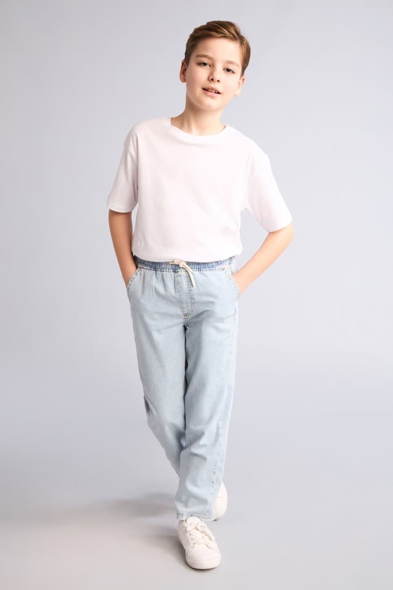 Straight Leg Basic Straight Jeans Boy