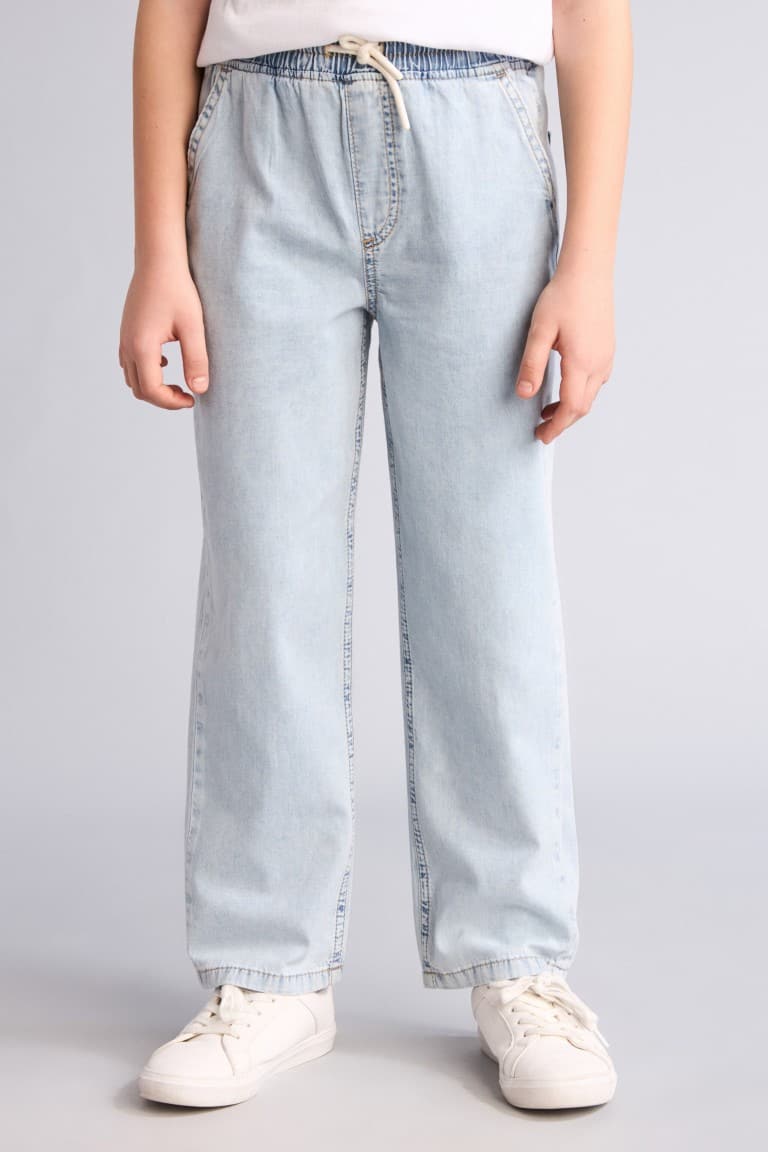 Straight Leg Basic Straight Jeans Boy
