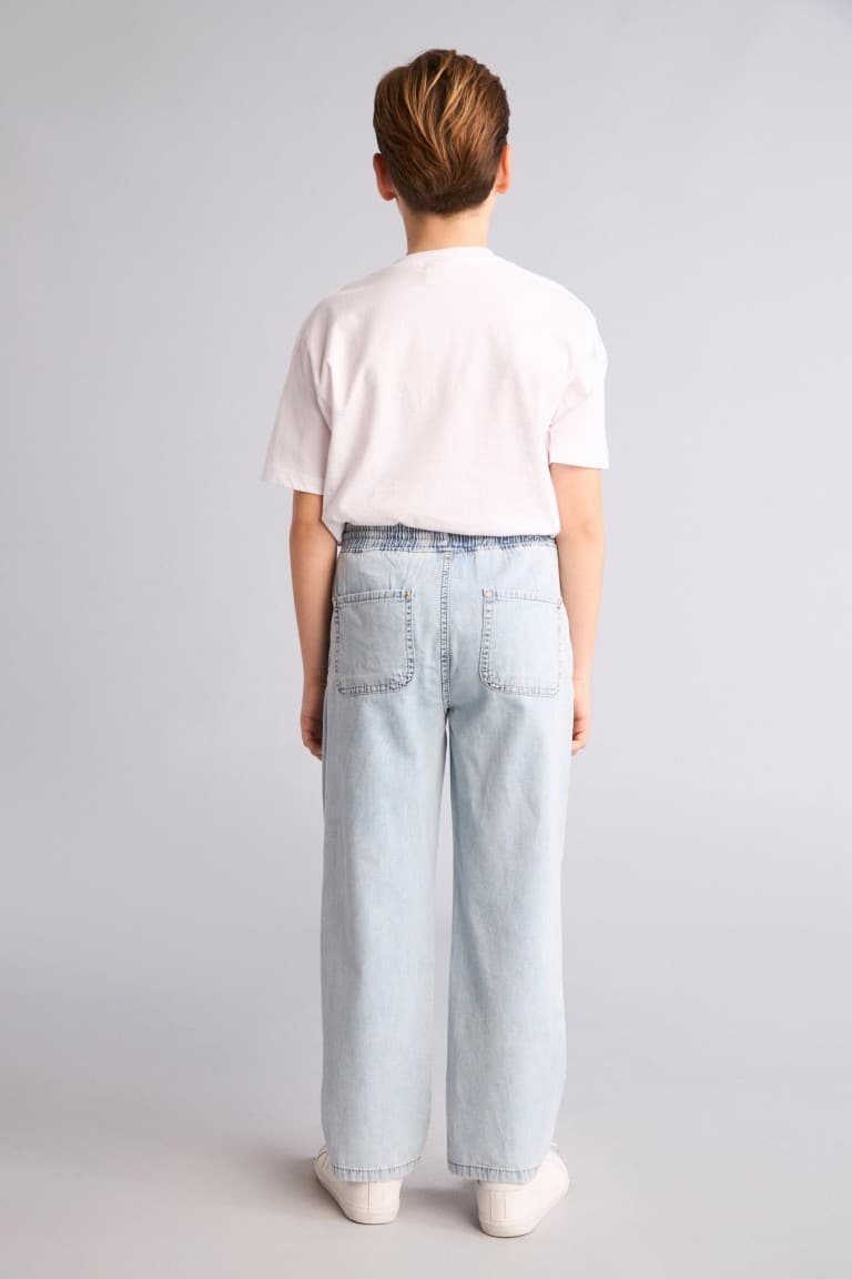 Straight Leg Basic Straight Jeans Boy