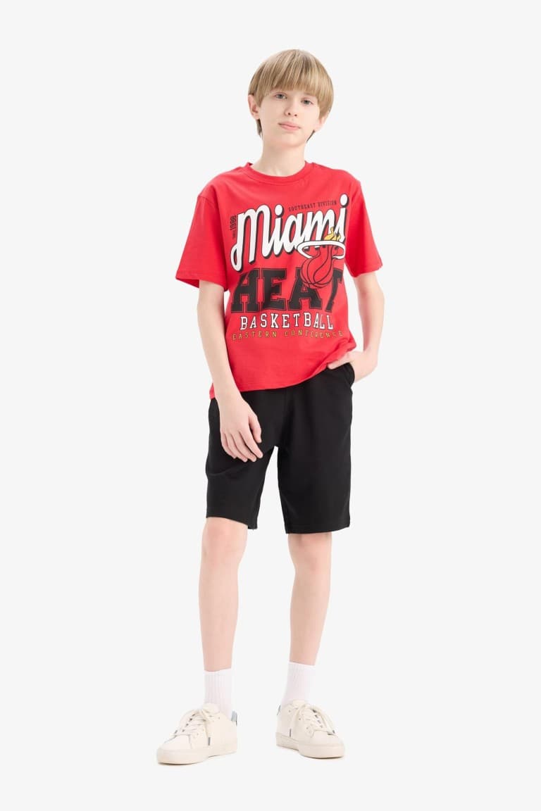 Boy Regular Fit Sweatshirt Fabric Shorts Secondary image