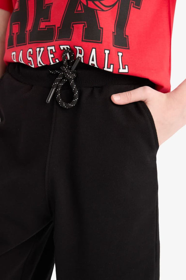 Boy Regular Fit Sweatshirt Fabric Shorts