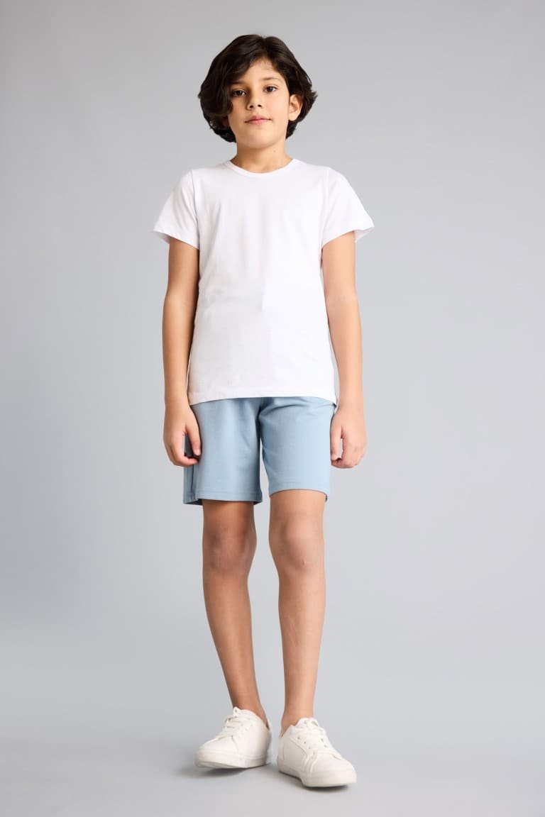 Boy Regular Fit Sweatshirt Fabric Shorts Main image