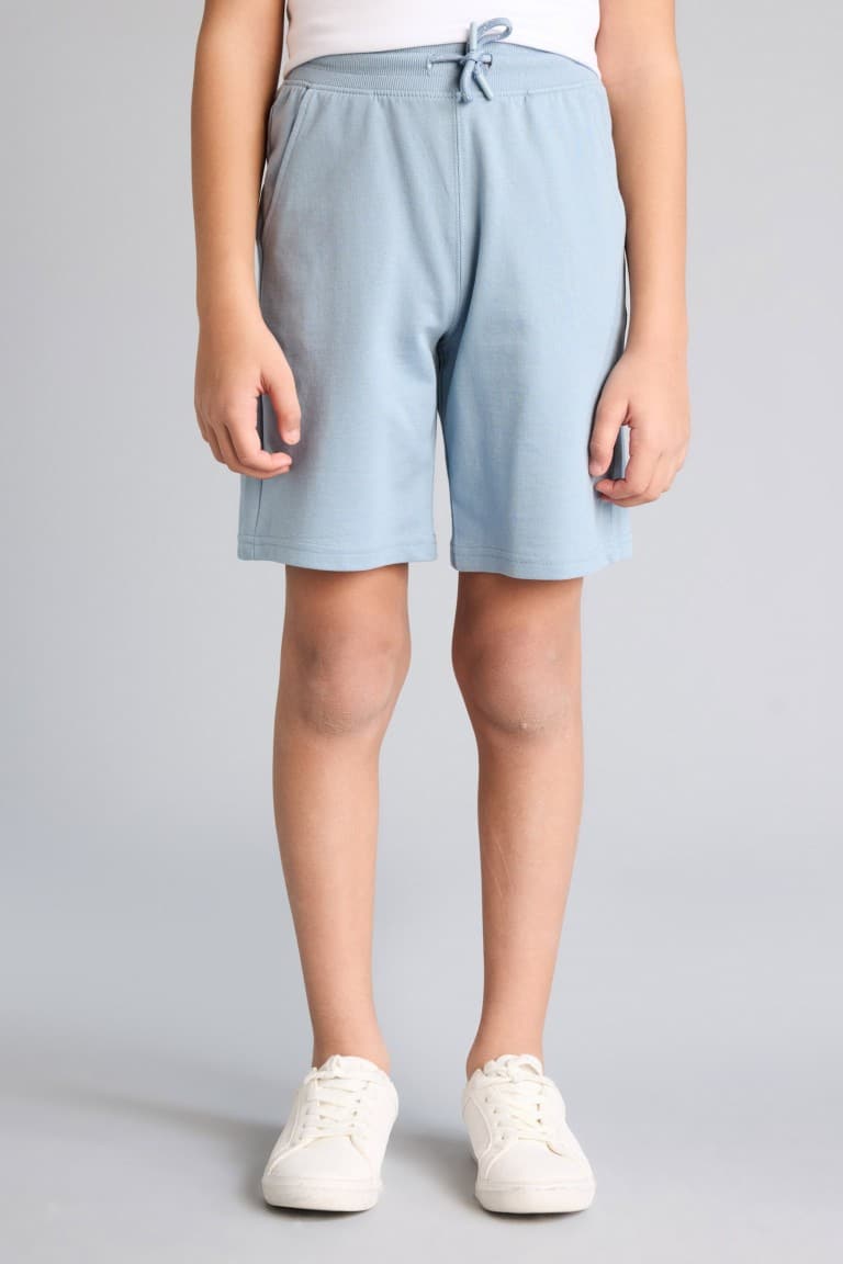 Boy Regular Fit Sweatshirt Fabric Shorts