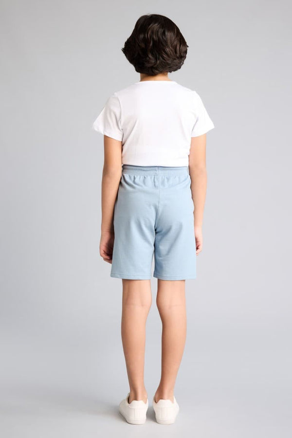Boy Regular Fit Sweatshirt Fabric Shorts