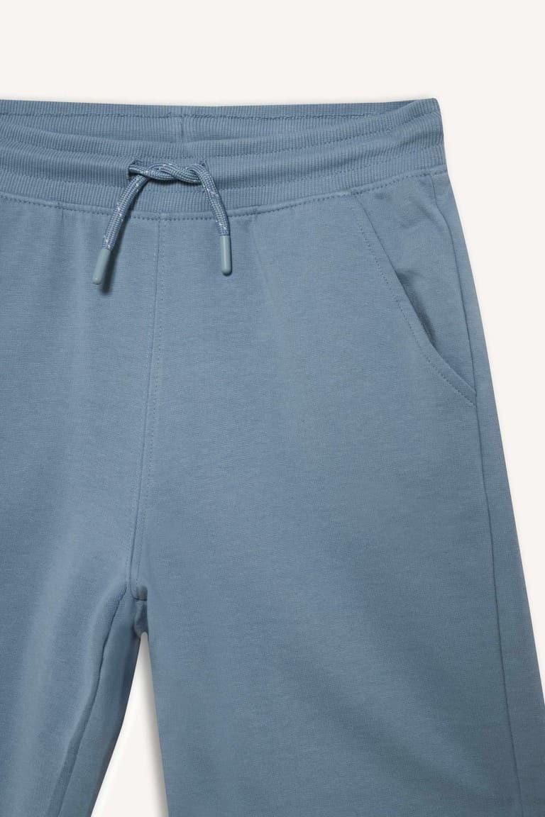 Boy Regular Fit Sweatshirt Fabric Shorts