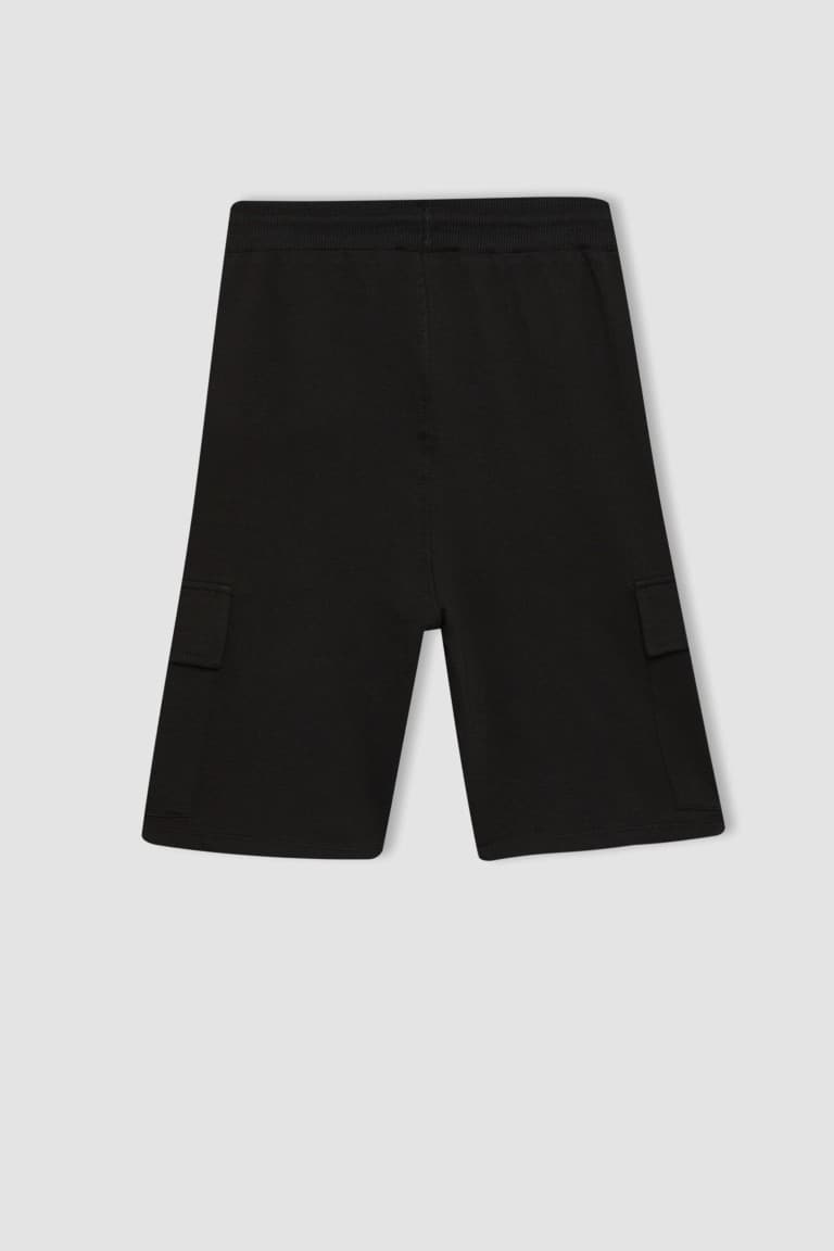 Boy Regular Fit Sweatshirt Fabric Shorts