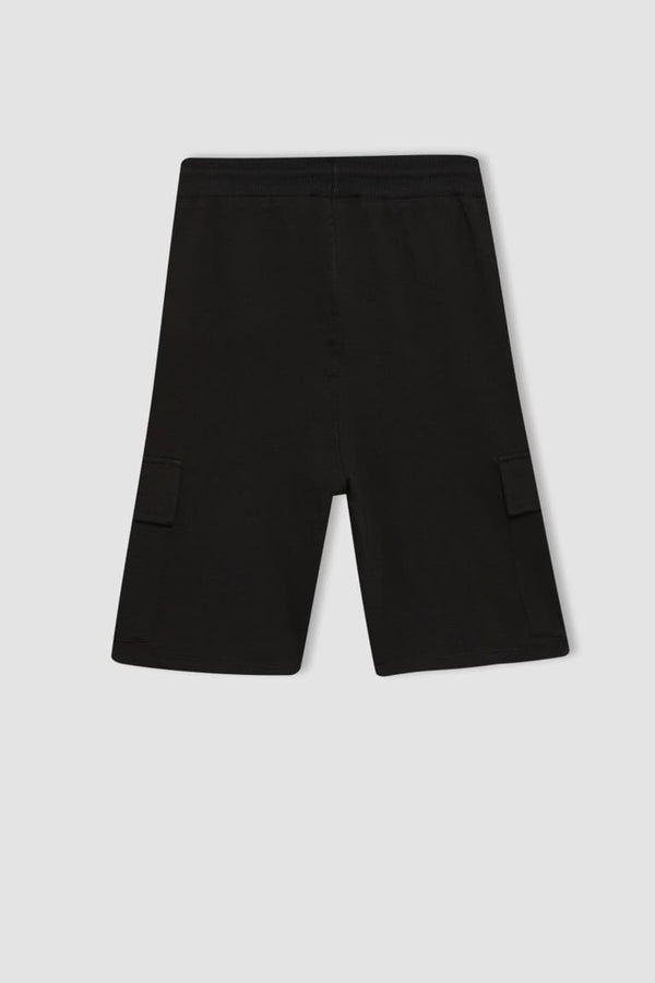 Boy Regular Fit Sweatshirt Fabric Shorts