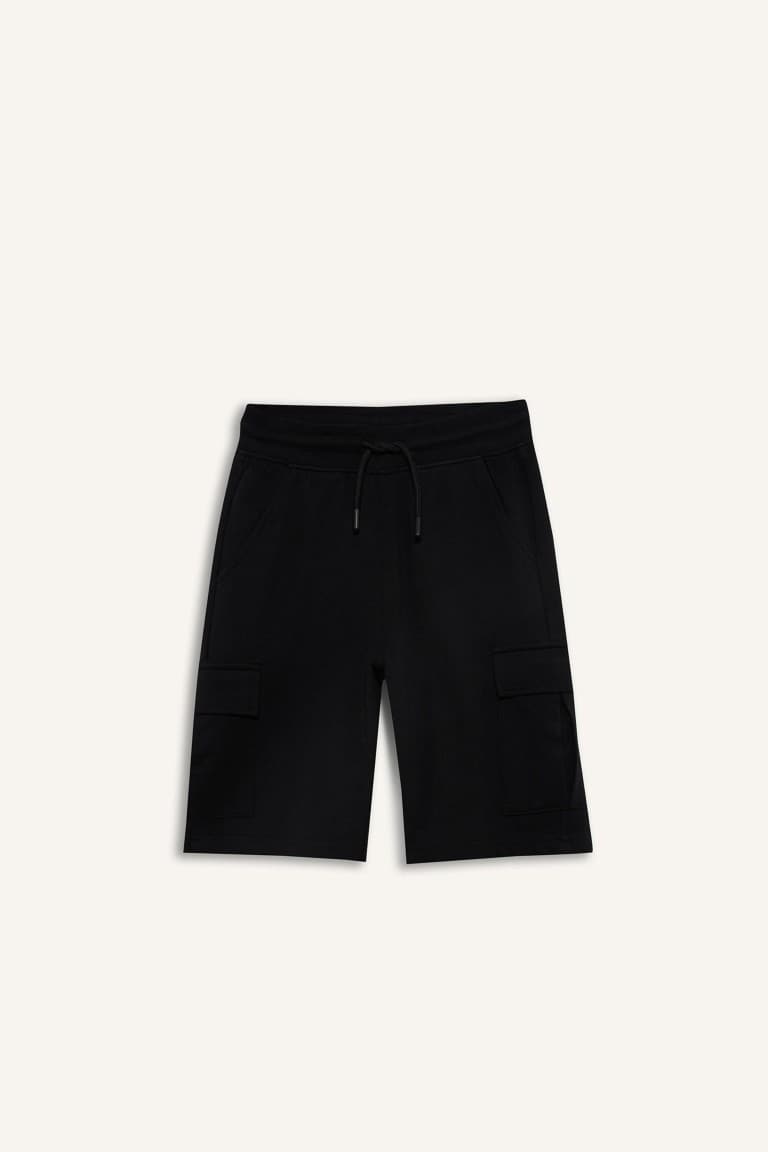Boy Regular Fit Sweatshirt Fabric Shorts