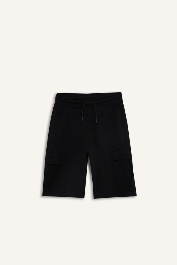 Boy Regular Fit Sweatshirt Fabric Shorts