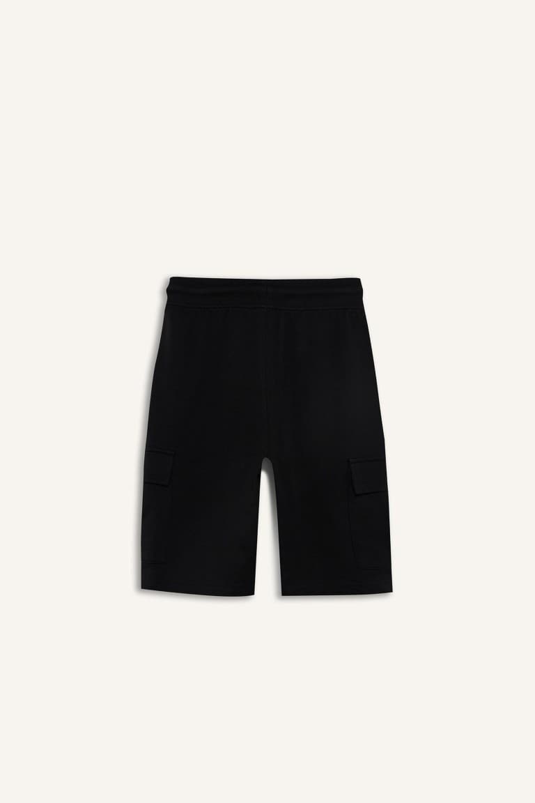 Boy Regular Fit Sweatshirt Fabric Shorts