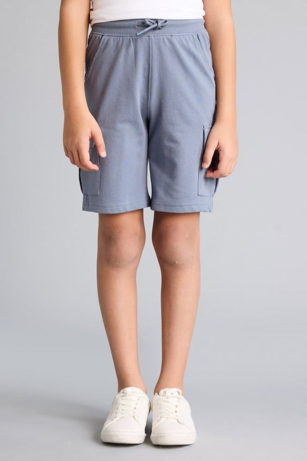 Boy Regular Fit Sweatshirt Fabric Shorts