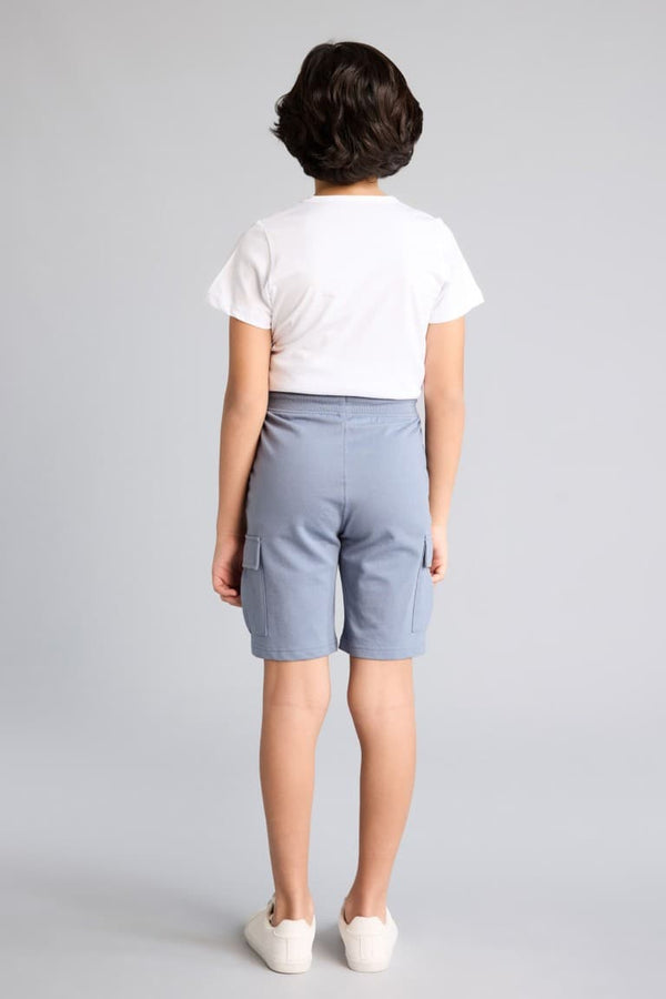 Boy Regular Fit Sweatshirt Fabric Shorts