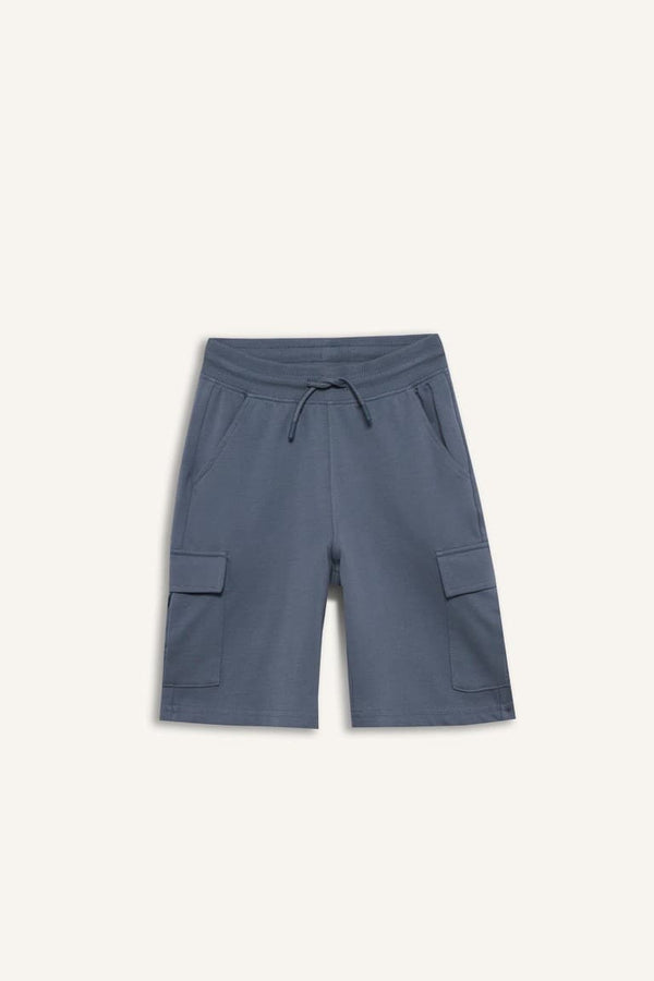 Boy Regular Fit Sweatshirt Fabric Shorts