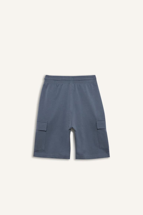 Boy Regular Fit Sweatshirt Fabric Shorts