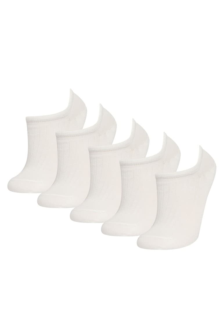 Women Invisible 5-Pack Cotton Sneaker Socks Main image