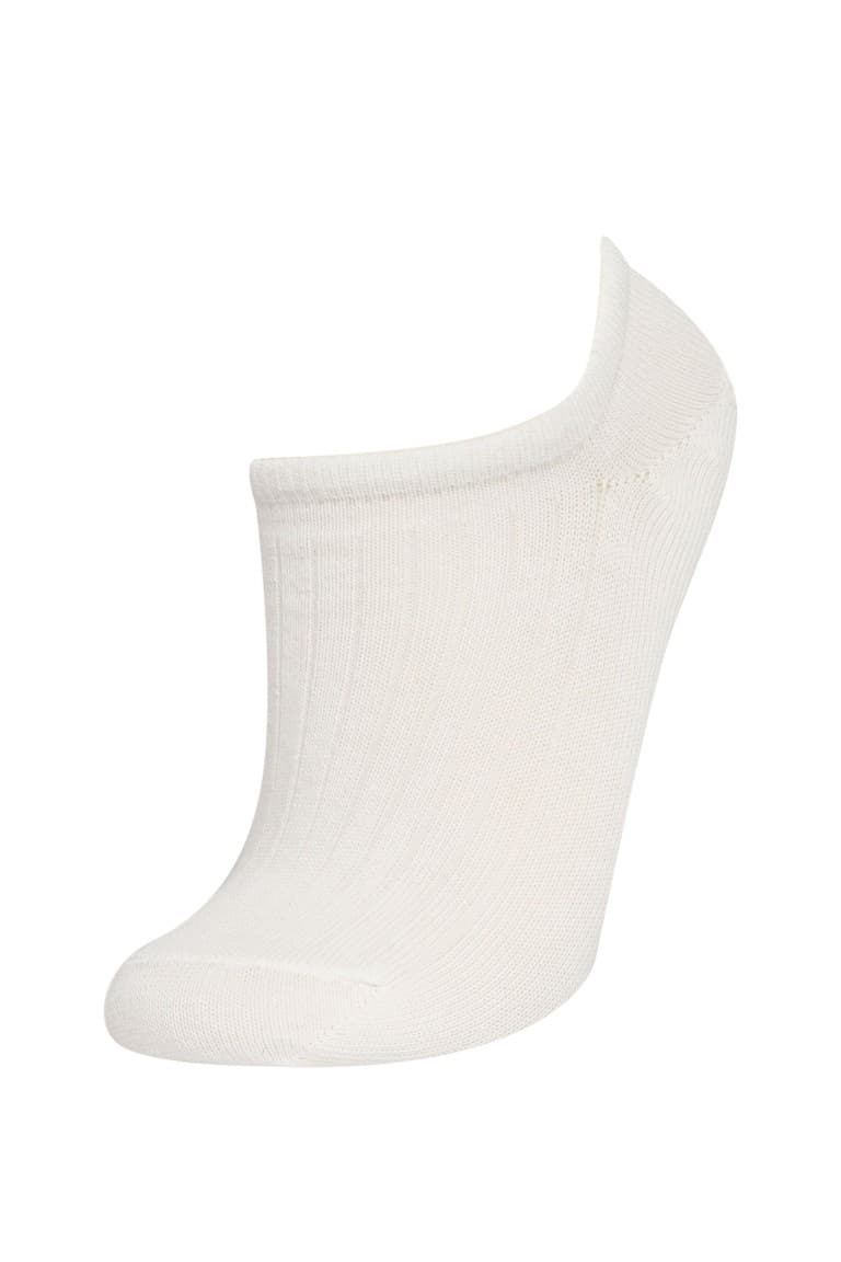 Women Invisible 5-Pack Cotton Sneaker Socks Secondary image