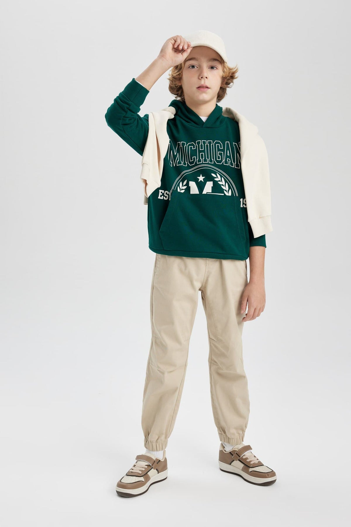Boy Gabardine Joggers