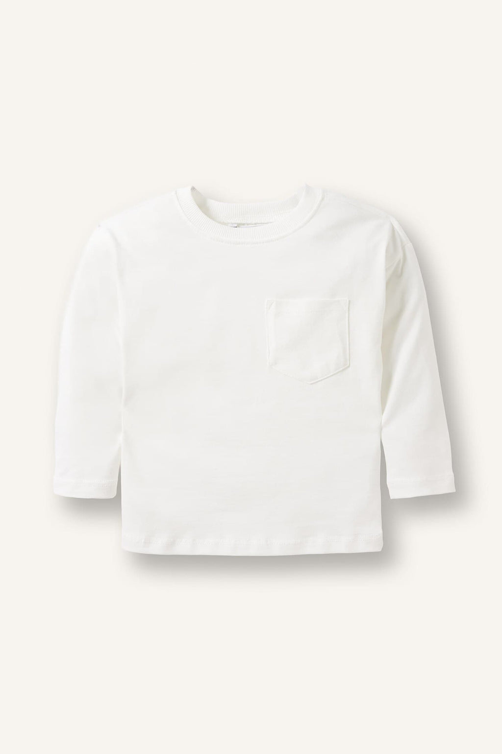 Men's Baby Bike Collar Basic Plain Long Sleeve T-Shirt