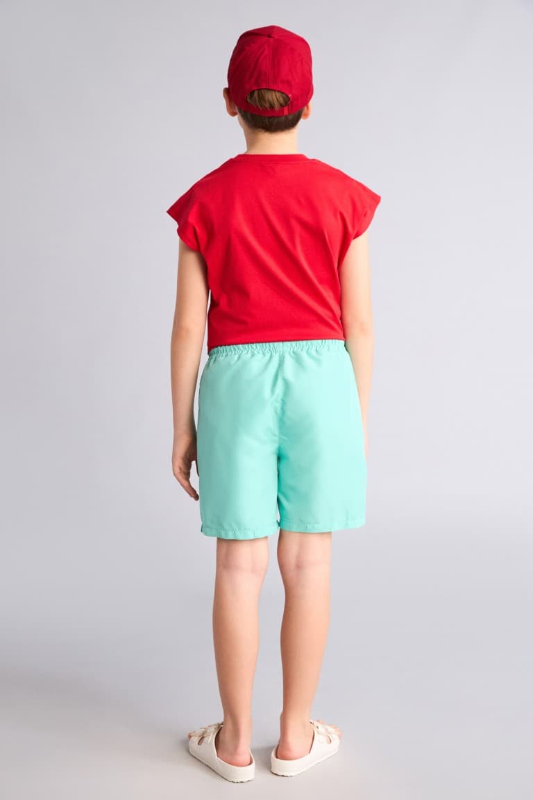 Boy Regular Fit Basic Swim Shorts