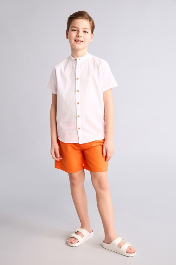 Boy Regular Fit Basic Swim Shorts