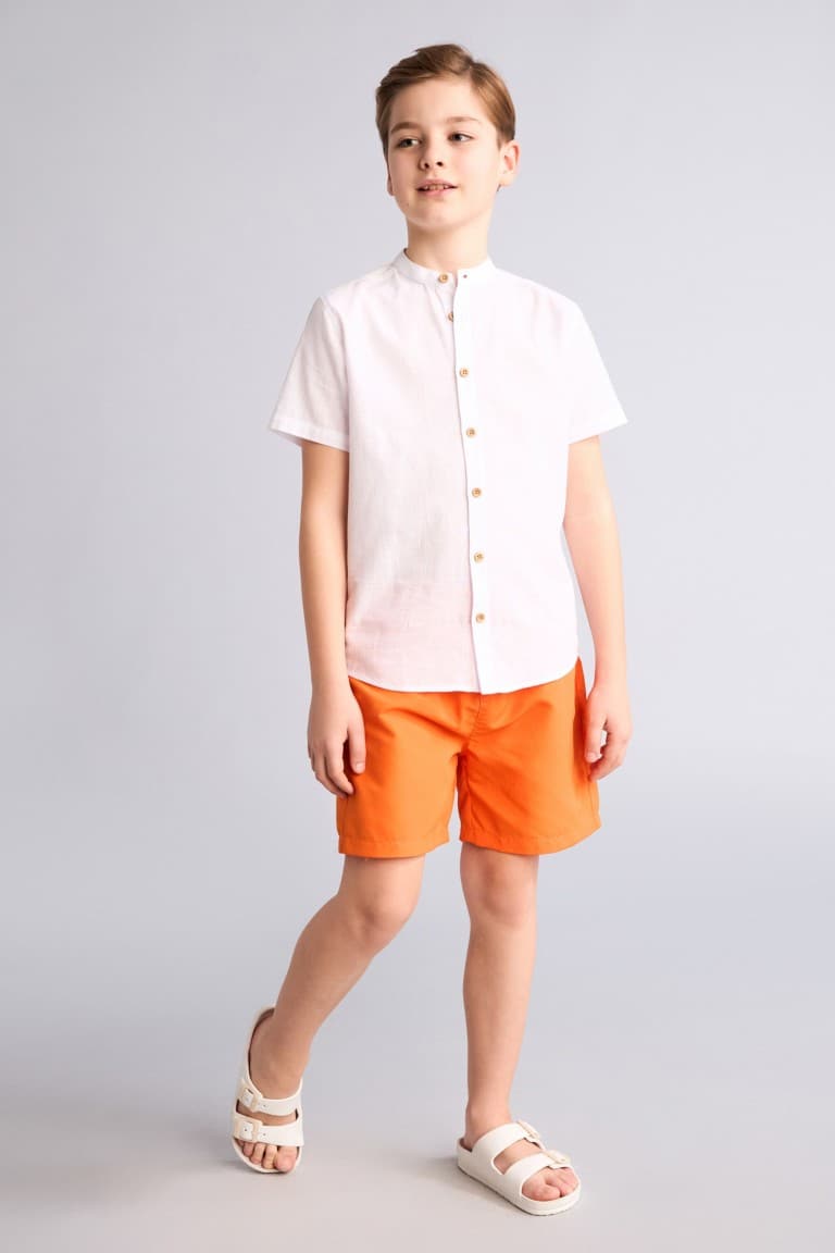 Boy Regular Fit Basic Swim Shorts Secondary image