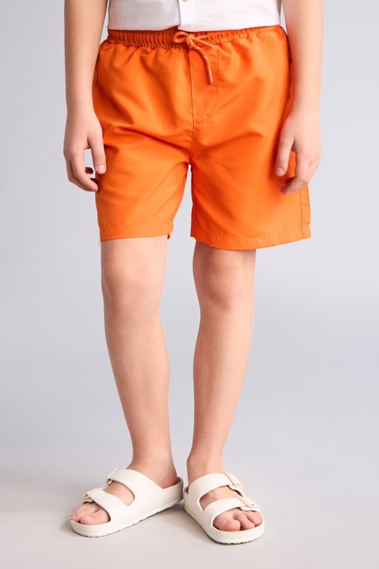 Boy Regular Fit Basic Swim Shorts