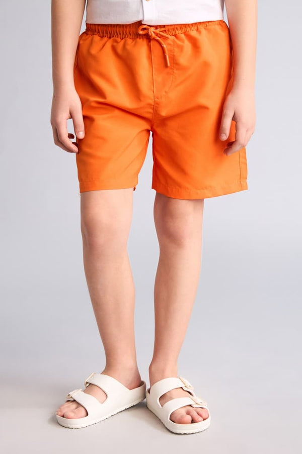 Boy Regular Fit Basic Swim Shorts