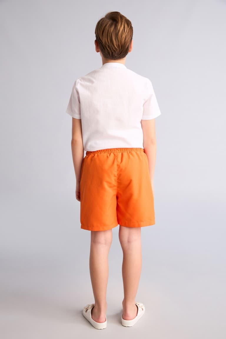 Boy Regular Fit Basic Swim Shorts