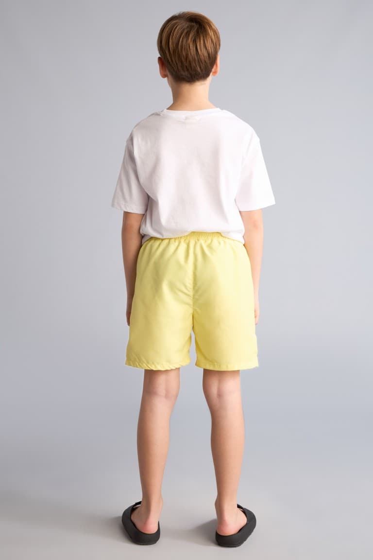 Boy Regular Fit Basic Swim Shorts