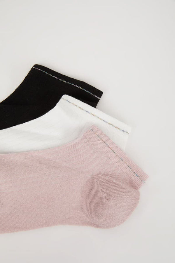 Women Seamless 3-Pack Bamboo Ankle Socks