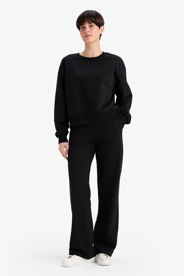 Boxy Fit Thick Compression Sweatshirt