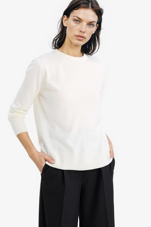 Relax Fit Crew Neck Knitwear Sweater