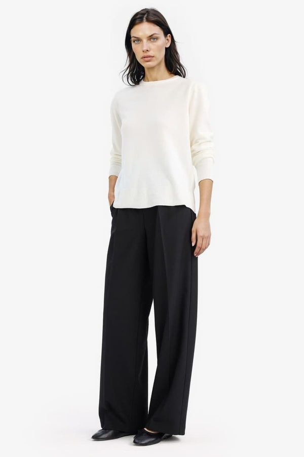 Relax Fit Crew Neck Knitwear Sweater