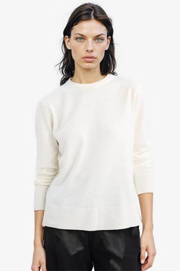 Relax Fit Crew Neck Knitwear Sweater