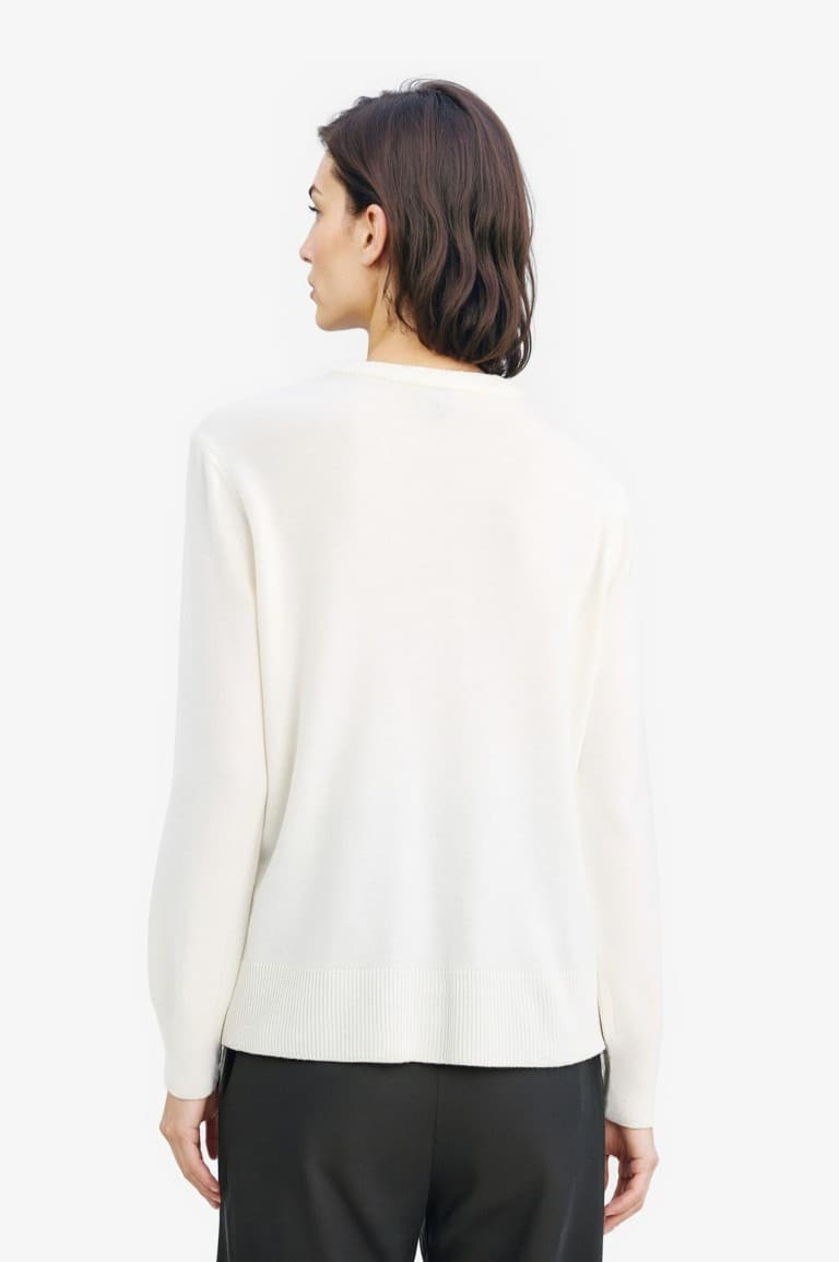 Relax Fit Crew Neck Knitwear Sweater